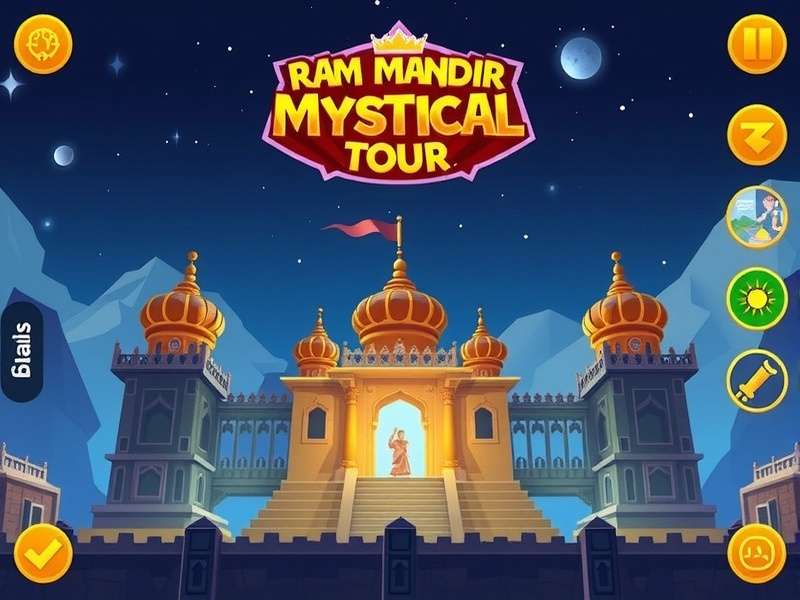 Ram Mandir Mystical Tour Game Screenshot